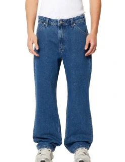 Abrand Jeans A5 Baggy Greg in Mid Vintage Indigo