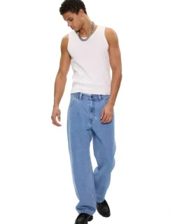 Abrand Jeans A5 Baggy Larry Jeans in Light Vintage Indigo