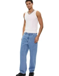 Abrand Jeans A5 Baggy Larry Jeans in Light Vintage Indigo