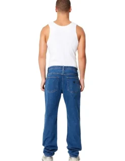Abrand Jeans A3 Straight Peter Jeans in Mid Vintage Indigo