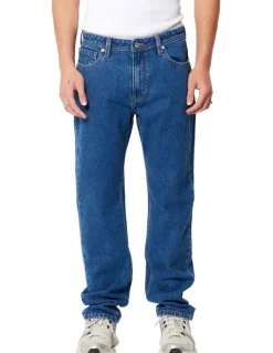 Abrand Jeans A3 Straight Peter Jeans in Mid Vintage Indigo
