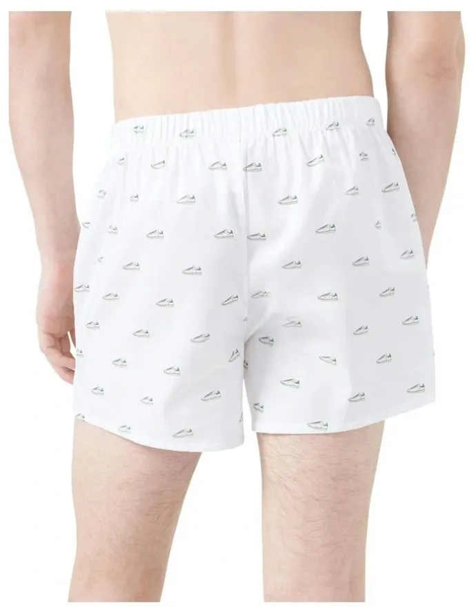adidas 2 Pack Comfort Core Cotton Icon Woven Boxer Underwear in Assorted