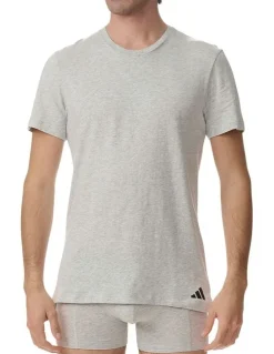 adidas Active Core Cotton Crew Neck T-shirt 3 Pack in Multi