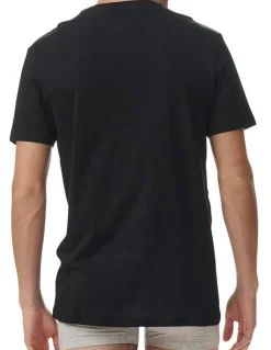 adidas Active Core Cotton V-Neck T-Shirt 3 Pack in Black