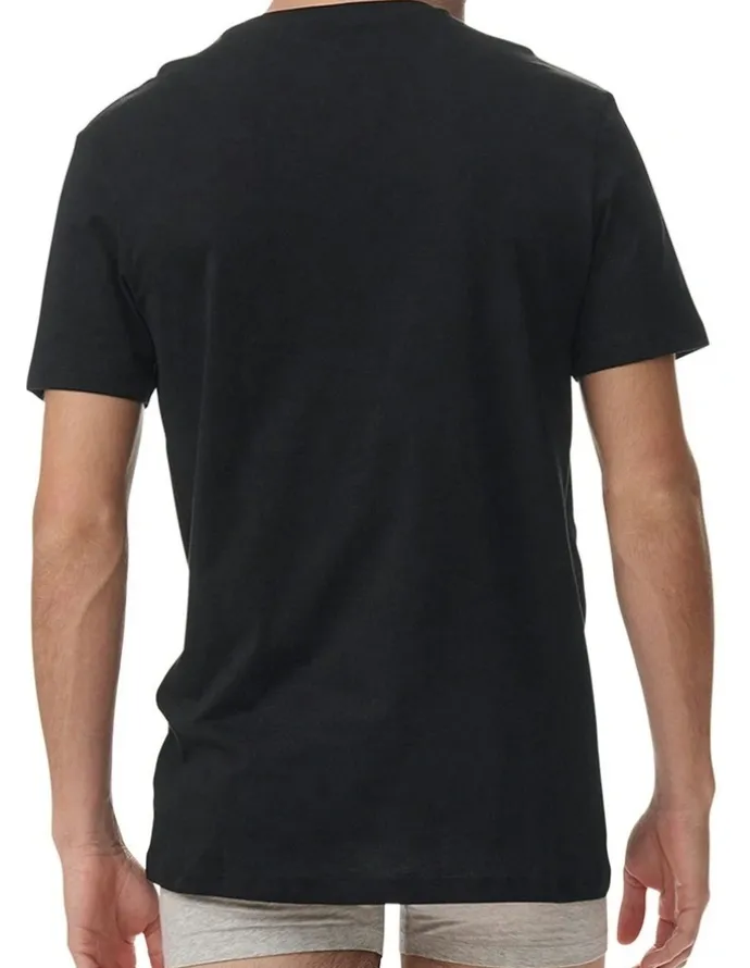 adidas Active Core Cotton V-Neck T-Shirt 3 Pack in Black