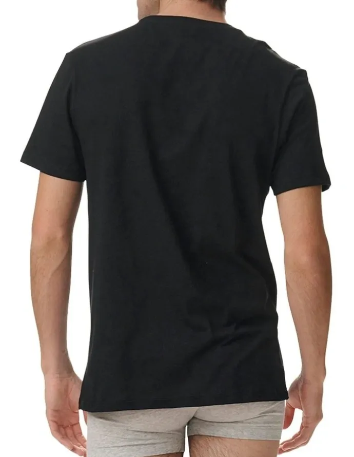 adidas Active Core Cotton Crew Neck T-shirt 3 Pack in Black