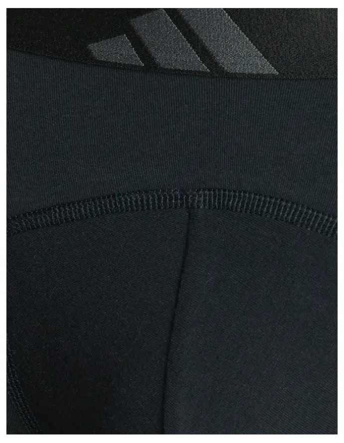 adidas Active Flex Cotton Ergonomic Boxer Brief 2 Pack in Multi
