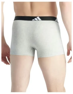 adidas Active Flex Cotton Trunk Underwear 3 Pack in Multi