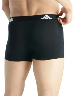 adidas Active Flex Cotton Trunk Underwear 3 Pack in Multi