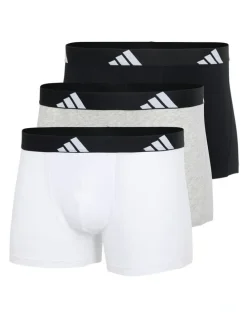 adidas Active Flex Cotton Trunk Underwear 3 Pack in Multi