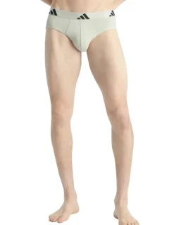 adidas Active Flex Cotton Brief Underwear 3 Pack in Multi