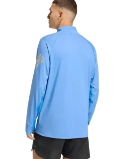 adidas adi365 Iconic 1/2 Zip Sweatshirt in Ray Blue