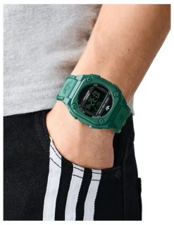 adidas City Tech Four Resin Watch in Green