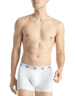 adidas Comfort Flex Cotton Trunk 3 Pack in Multi