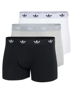adidas Comfort Flex Cotton Trunk 3 Pack in Multi