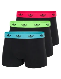 adidas Comfort Flex Cotton Trunk 3 Pack in Multi