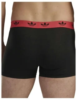 adidas Comfort Flex Cotton Trunk 3 Pack in Multi