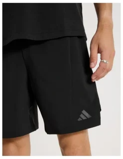 adidas Designed for Training Workout Shorts in Black