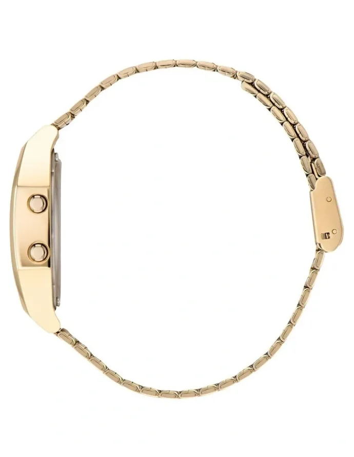adidas Digital Two Multicolor Mask IP Sst Bracelet in Yellow/Gold