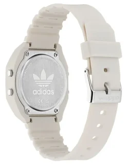 adidas Digital Two Resin Watch in White