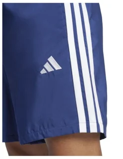 adidas Essential 3-Stripes Chelsea Shorts in Blue