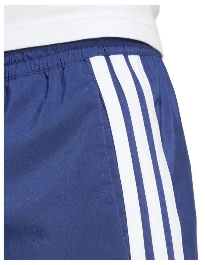 adidas Essential 3-Stripes Chelsea Shorts in Blue
