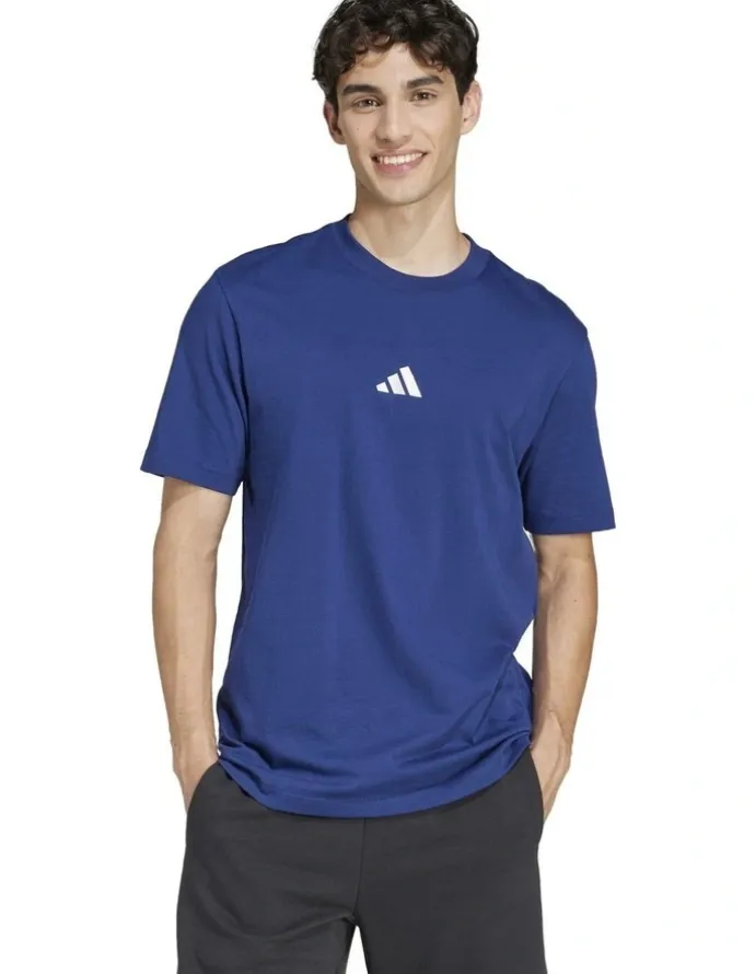 adidas Jersey T-shirt in Dark Blue