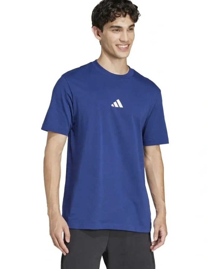adidas Jersey T-shirt in Dark Blue