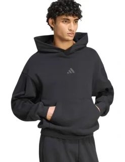 adidas Kit Small Logo Hoodie in Grey