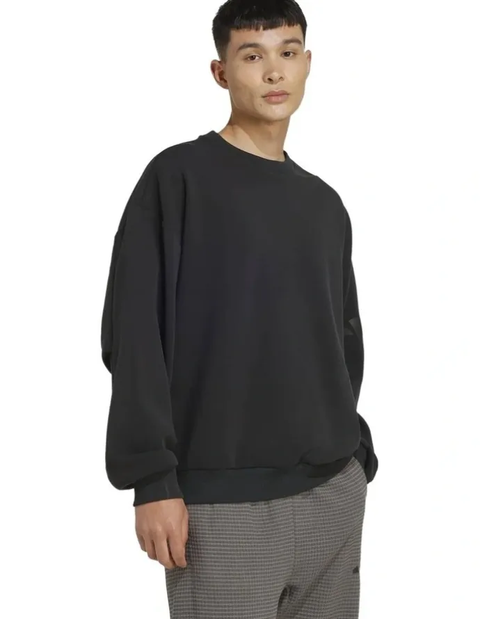 adidas Soft Lux Sweatshirt in Black