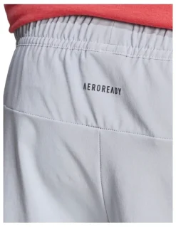 adidas Training Workout Shorts in Halo Silver