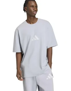 adidas Z.N.E. Loose-Fit T-shirt in Grey