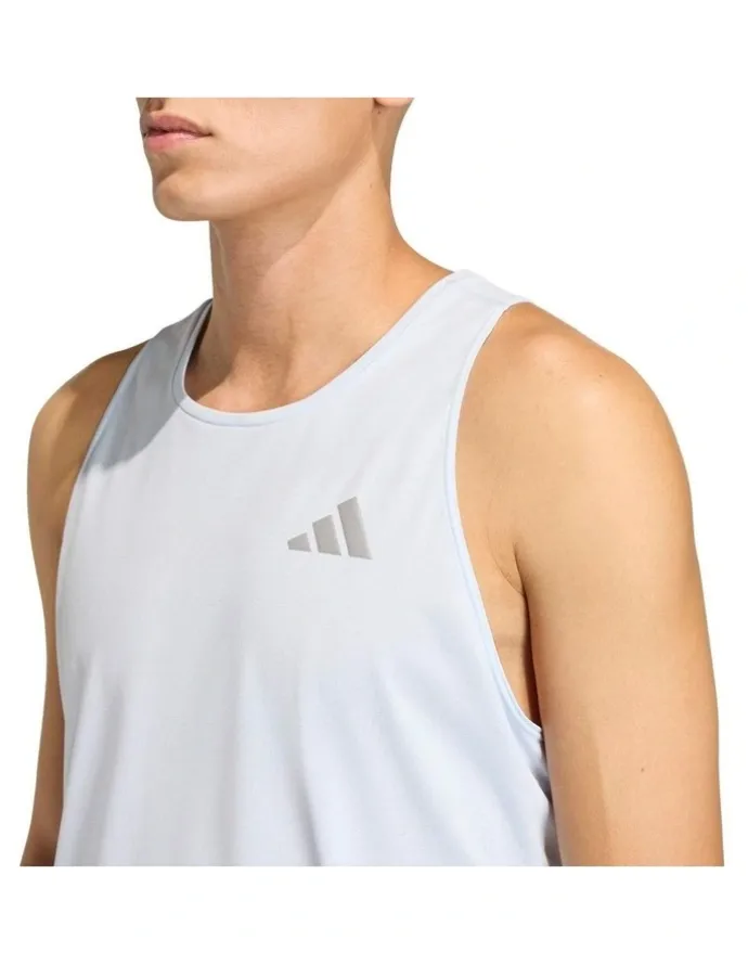 adidas Adi365 Running Climacool Iconic Tank Top in Blue