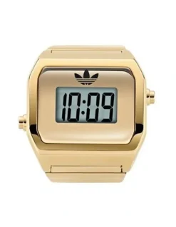 adidas Digital Two Ring Watch AOST26036 in Gold