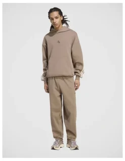 adidas Kit 3-Stripes Hoodie in Khaki