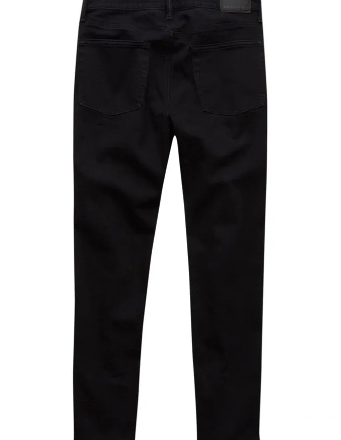 American Eagle AirFlex+ Original Straight Jeans in Always Black