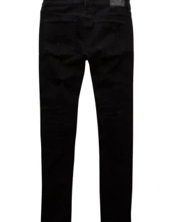 American Eagle Air Flex+ Ripped Slim Jeans in Always Black