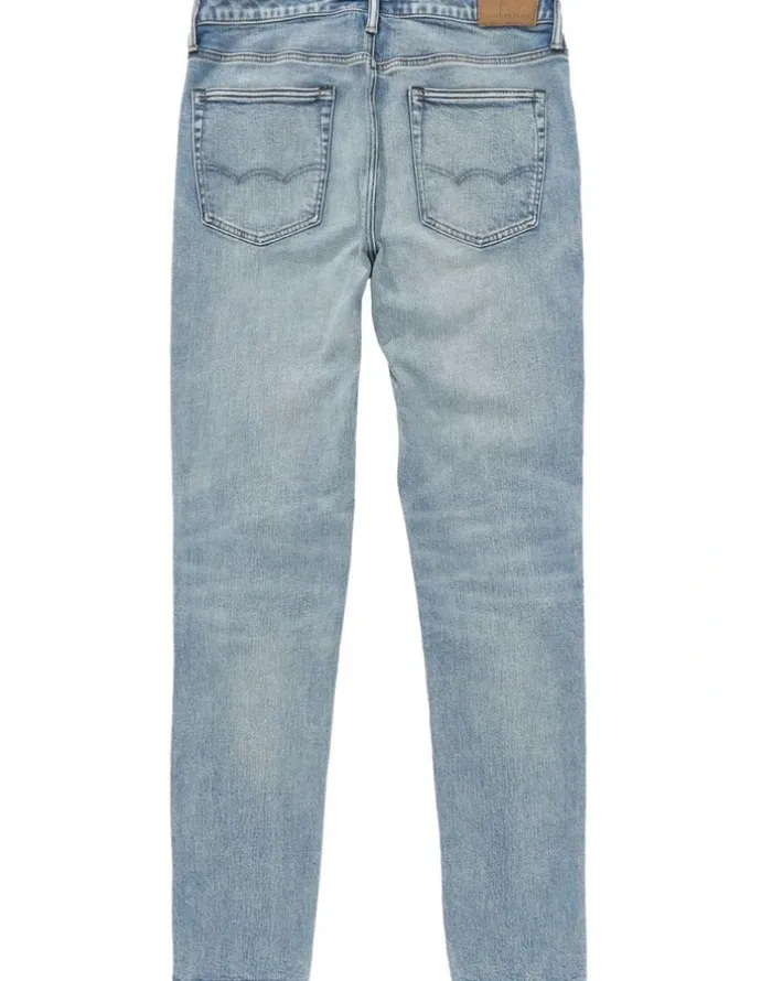 American Eagle Flex Athletic Skinny Jean in Light Repair