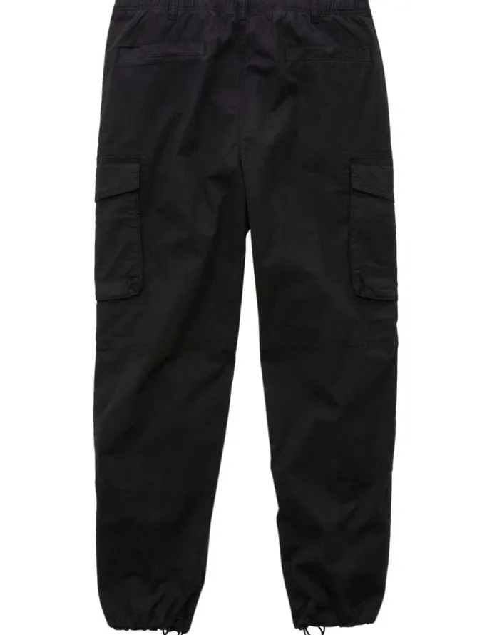 American Eagle Flex Relaxed Straight Cargo Pant in Bold Black