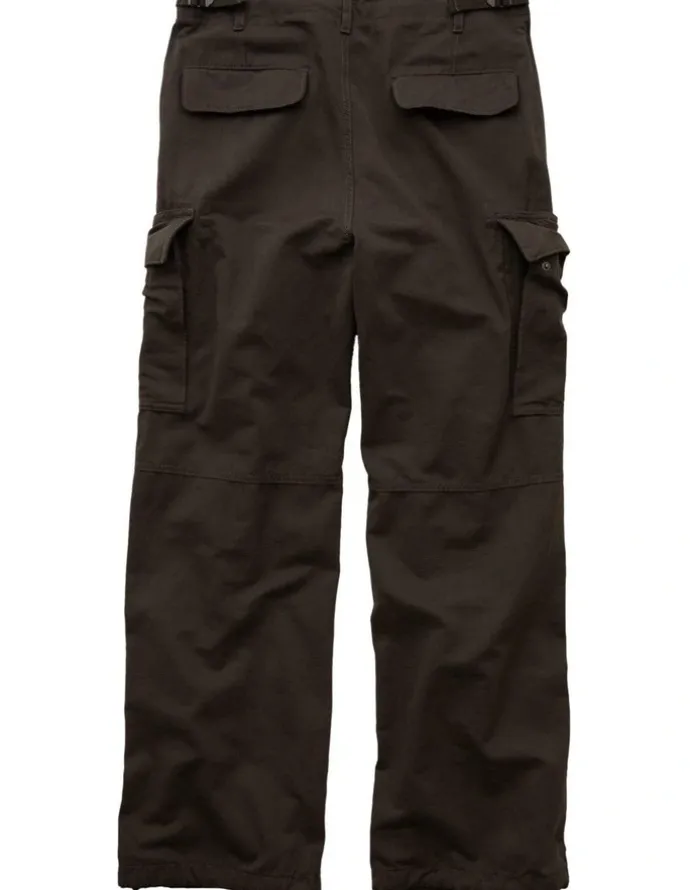 American Eagle Flex Ultra Baggy Cargo Pant in Nomad Olive