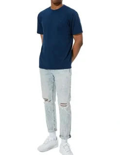 American Eagle Super Soft Icon T-Shirt in Blue
