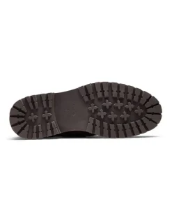 Aquila Ark Suede Boat Shoes in Dark Brown