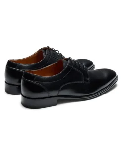 Aquila Barney Derby Shoes in Black
