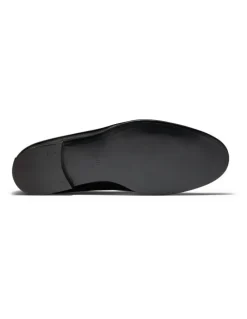 Aquila Bass Tassel Loafers in Black