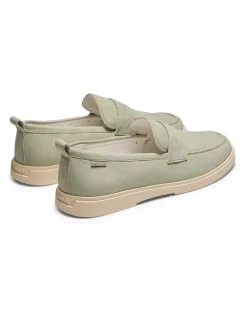 Aquila Breeze Nubuck Loafers in Mint