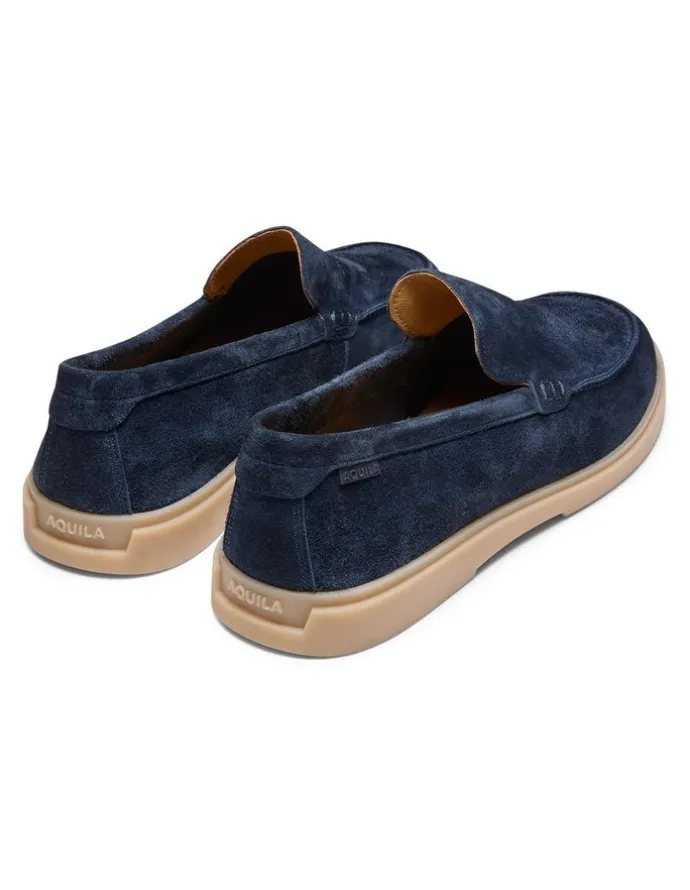 Aquila Breeze Slip On Shoes in Navy