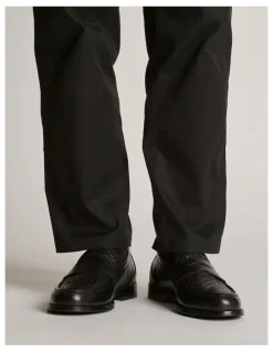 Aquila Dartmouth Weave Loafers in Black