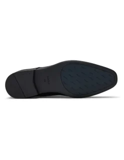 Aquila Dutch Derby Shoes in Black