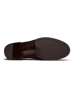 Aquila Elias Tassel Loafers in Brandy