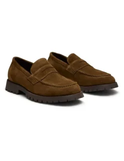 Aquila Ezra Loafers in Brown